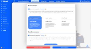 Firmendaten-Anlegen